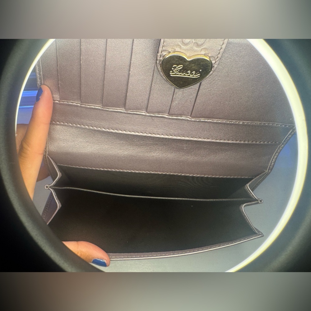 Gucci 2 in 1 chrome wallet - Picture 4 of 7